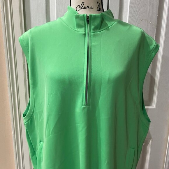 DONALD ROSS VEST PULLOVER FALKIRK PERFORMANCE 1/4 ZIP UPF 50 SIZE XL TENNIS GOLF - Picture 11 of 14